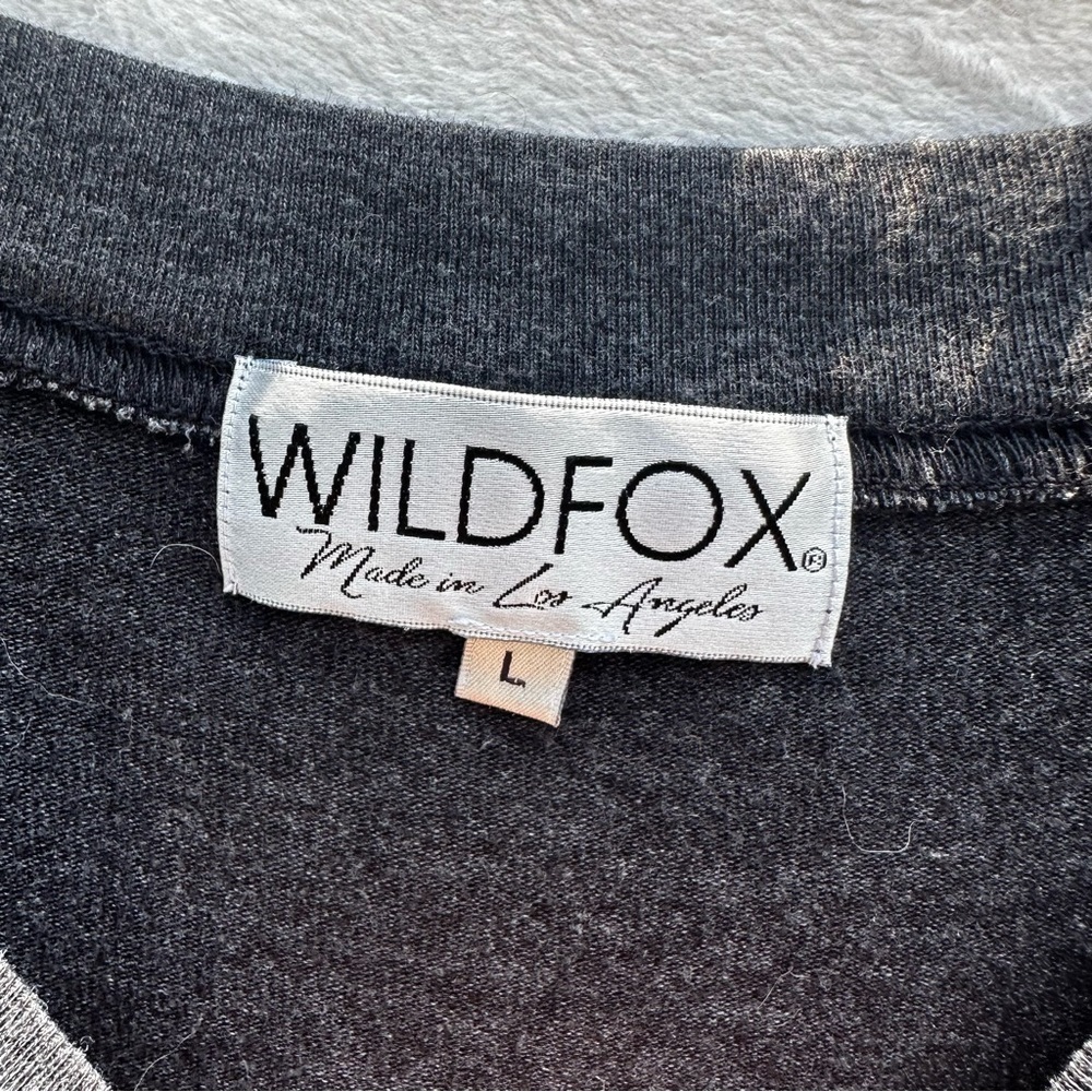 Wildfox Sz Large No Problemo Sommers Sweater Sweatshirt - Picture 7 of 9